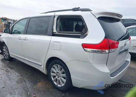 2012 Toyota Sienna Limited 7 Passenger из США, поврежденный, VIN 5TDDK3DC6CS033023